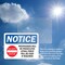 Signmission Trespassers Will Be Prosecuted Sign, Vinyl Decal, 10in W x 7in L, 2PK OS-2PACK-NS-D-710-L-18729 - alternate 2